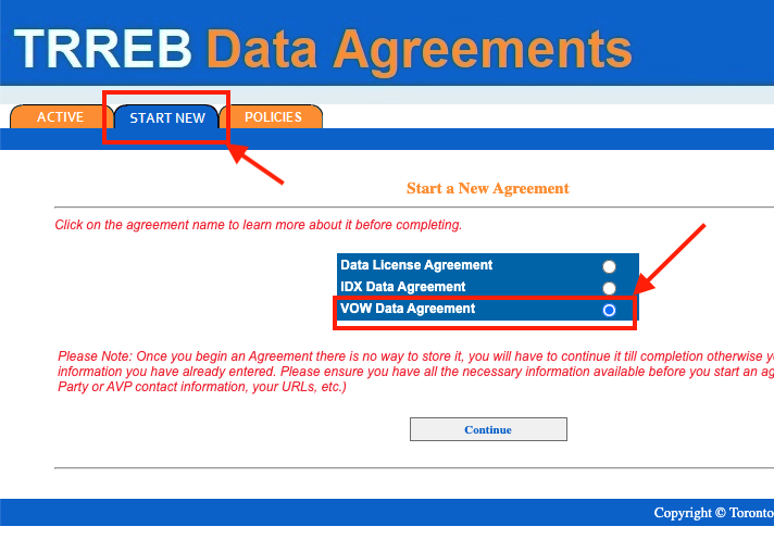 MLS Agreement Dashboard