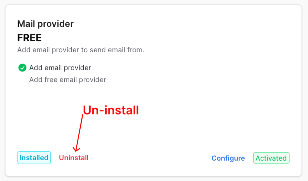 Configure Plugin